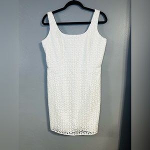 Lily Pulitzer White Dress Size 12
